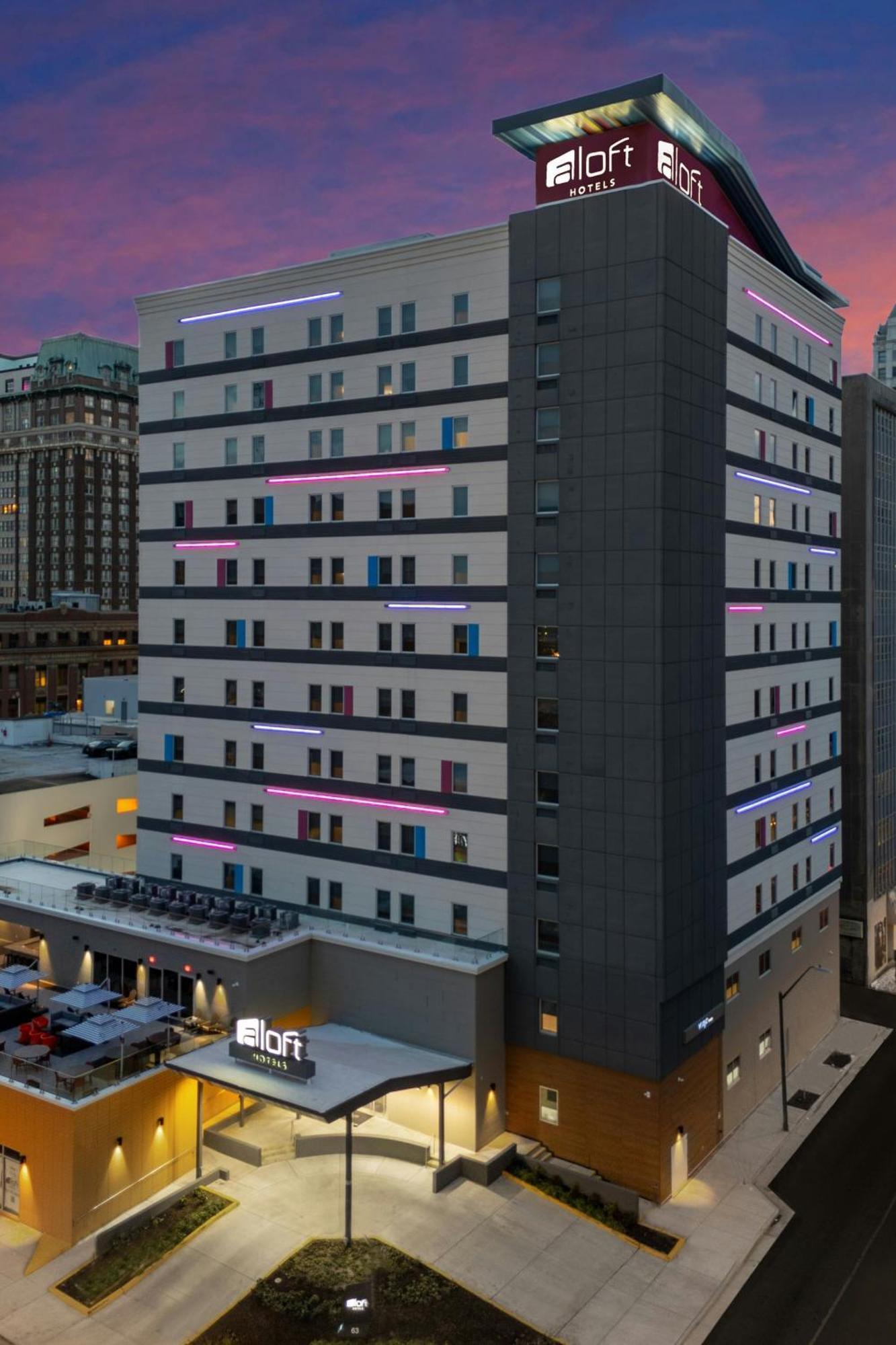 Aloft Memphis Downtown Hotell Eksteriør bilde